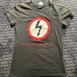 Vintage Early 2000s Women’s Marilyn Manson Shirt for Sale!
